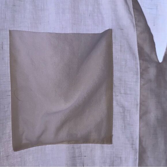 Tommy Bahama Linen silk 3/4 sleeve dress/swimsuit cover sz M - Picture 6 of 10